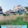 Bán đất hxh 168m2 ( 8x21 ) Tô Ngọc Vân Q12 , ngay chợ Minh Phát , 6 tỷ nhỉnh...